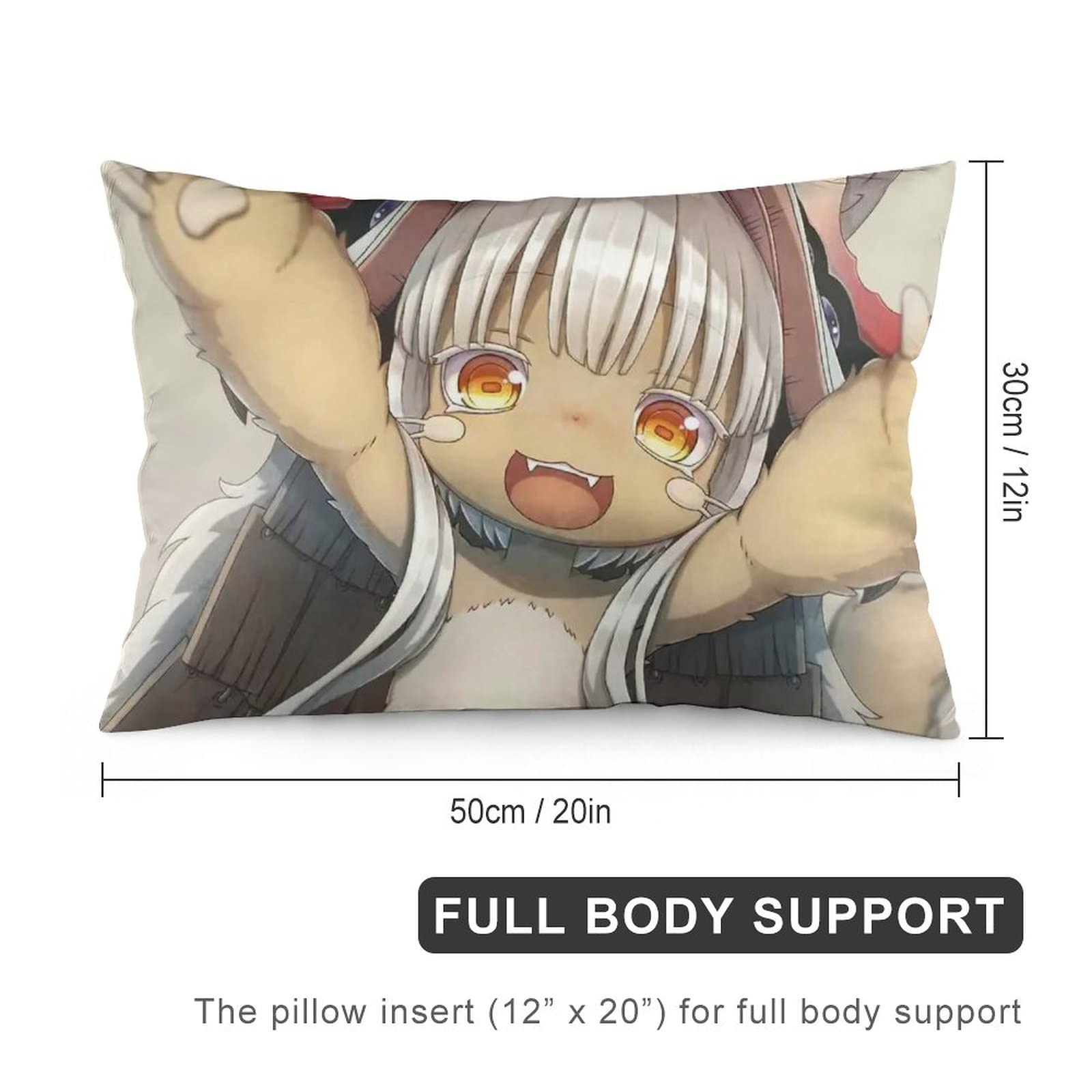 Amazon｜枕カバー メイドインアビス ナナチ クッションカバー 抱き枕